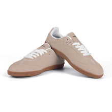 Load image into Gallery viewer, Classic White Retro Court Sneaker — Gum Sole Edition