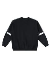 Load image into Gallery viewer, Oversized Crewneck Taped Sweatshirt
