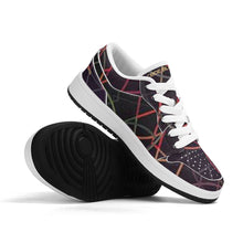 Load image into Gallery viewer, Children Low-Top Synthetic Leather Sneakers
