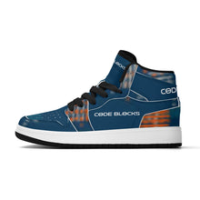 Load image into Gallery viewer, Children High-Top Synthetic Leather Sneakers