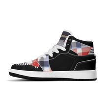Load image into Gallery viewer, Children High-Top Synthetic Leather Sneakers