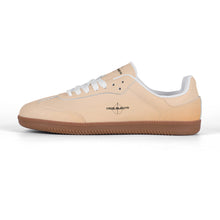 Load image into Gallery viewer, Classic White Retro Court Sneaker — Gum Sole Edition