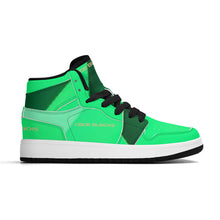 Load image into Gallery viewer, Children High-Top Synthetic Leather Sneakers