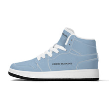 Load image into Gallery viewer, Children High-Top Synthetic Leather Sneakers