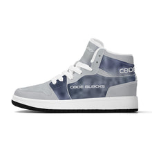 Load image into Gallery viewer, Children High-Top Synthetic Leather Sneakers