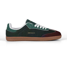 Load image into Gallery viewer, Classic White Retro Court Sneaker — Gum Sole Edition