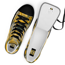 Load image into Gallery viewer, Men’s high top canvas shoes