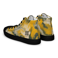 Load image into Gallery viewer, Men’s high top canvas shoes