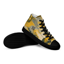 Load image into Gallery viewer, Men’s high top canvas shoes