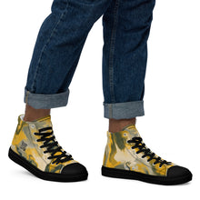 Load image into Gallery viewer, Men’s high top canvas shoes