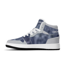 Load image into Gallery viewer, Children High-Top Synthetic Leather Sneakers