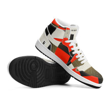 Load image into Gallery viewer, Unisex New Synthetic Leather High Top Sneakers