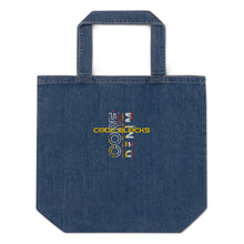 Load image into Gallery viewer, Organic denim tote bag