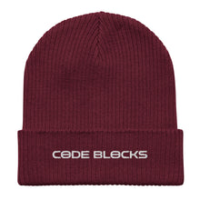 Load image into Gallery viewer, Organic ribbed beanie