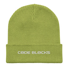 Load image into Gallery viewer, Organic ribbed beanie