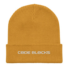 Load image into Gallery viewer, Organic ribbed beanie