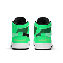 Load image into Gallery viewer, Children High-Top Synthetic Leather Sneakers