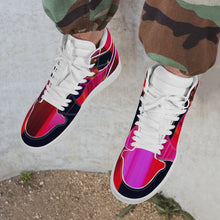 Load image into Gallery viewer, D17 High Top Synthetic Leather Sneaker