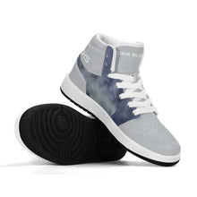 Load image into Gallery viewer, Children High-Top Synthetic Leather Sneakers