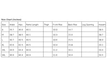 Load image into Gallery viewer, Stitched Wide-Leg Jeans H7XHRQYYKN
