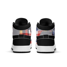 Load image into Gallery viewer, Children High-Top Synthetic Leather Sneakers