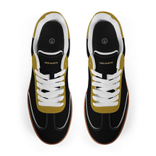 Load image into Gallery viewer, Classic White Retro Court Sneaker — Gum Sole Edition