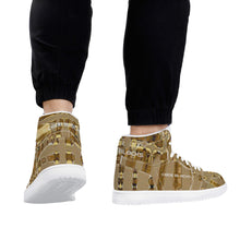 Load image into Gallery viewer, D17 High Top Synthetic Leather Sneaker