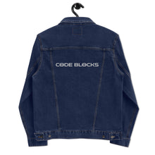 Load image into Gallery viewer, Unisex denim jacket