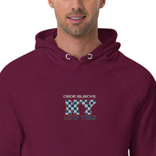 Load image into Gallery viewer, Unisex eco raglan hoodie