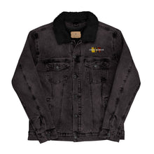 Load image into Gallery viewer, Unisex denim sherpa jacket