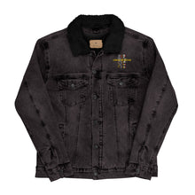 Load image into Gallery viewer, Unisex denim sherpa jacket