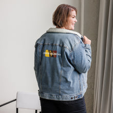 Load image into Gallery viewer, Unisex denim sherpa jacket