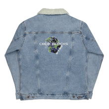 Load image into Gallery viewer, Unisex denim sherpa jacket