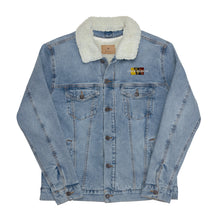 Load image into Gallery viewer, Unisex denim sherpa jacket