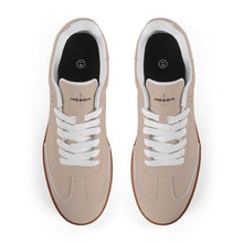 Load image into Gallery viewer, Classic White Retro Court Sneaker — Gum Sole Edition