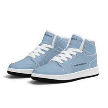 Load image into Gallery viewer, Children High-Top Synthetic Leather Sneakers