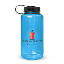 Load image into Gallery viewer, Wide mouth plastic water bottle