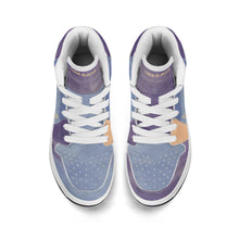 Load image into Gallery viewer, Children High-Top Synthetic Leather Sneakers