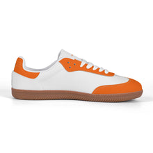 Load image into Gallery viewer, Classic White Retro Court Sneaker — Gum Sole Edition