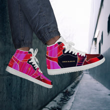 Load image into Gallery viewer, D17 High Top Synthetic Leather Sneaker