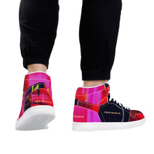 Load image into Gallery viewer, D17 High Top Synthetic Leather Sneaker