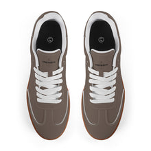 Load image into Gallery viewer, Classic White Retro Court Sneaker — Gum Sole Edition