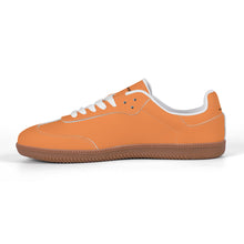 Load image into Gallery viewer, Classic White Retro Court Sneaker — Gum Sole Edition