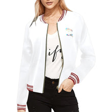 Load image into Gallery viewer, Women's Horizontal Stripes Jacket (Model H21)