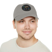 Load image into Gallery viewer, Dad Hat with Leather Patch (Round)