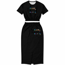 Load image into Gallery viewer, Sweatshirt and long pocket skirt set