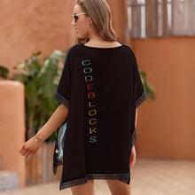 Load image into Gallery viewer, Loose Short Sleeve Beach Swim Cover