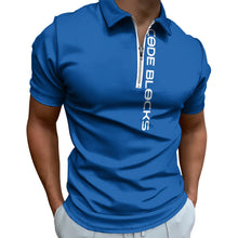 Load image into Gallery viewer, Short sleeve polo shirt