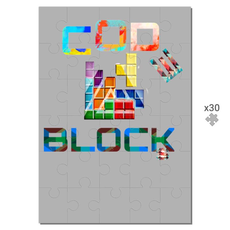 Jigsaw Puzzle CODEBLOCKSCLOTHING