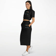 Load image into Gallery viewer, Sweatshirt and long pocket skirt set